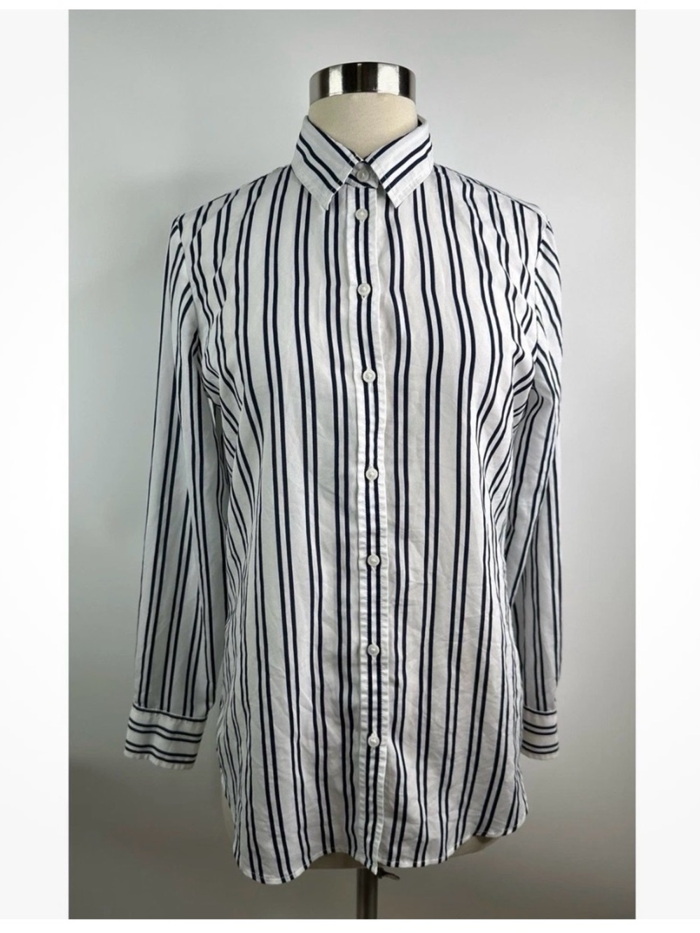 Banana Republic Dillon Classic Fit Stripe Button-Up Shirt